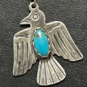 Thunderbird Navajo necklace and pendant